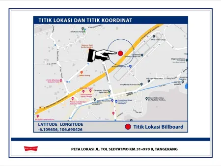Billboard<br>LED Jl. Tol Sedyatmo KM.31+970 A, Tangerang 20200624 lok tol sedyatmo km 31970 a tangerang